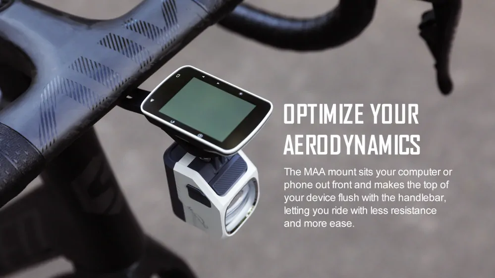 Magicshine MJ-6536 MAA AERO předsazený držák pro Garmin a GoPro
