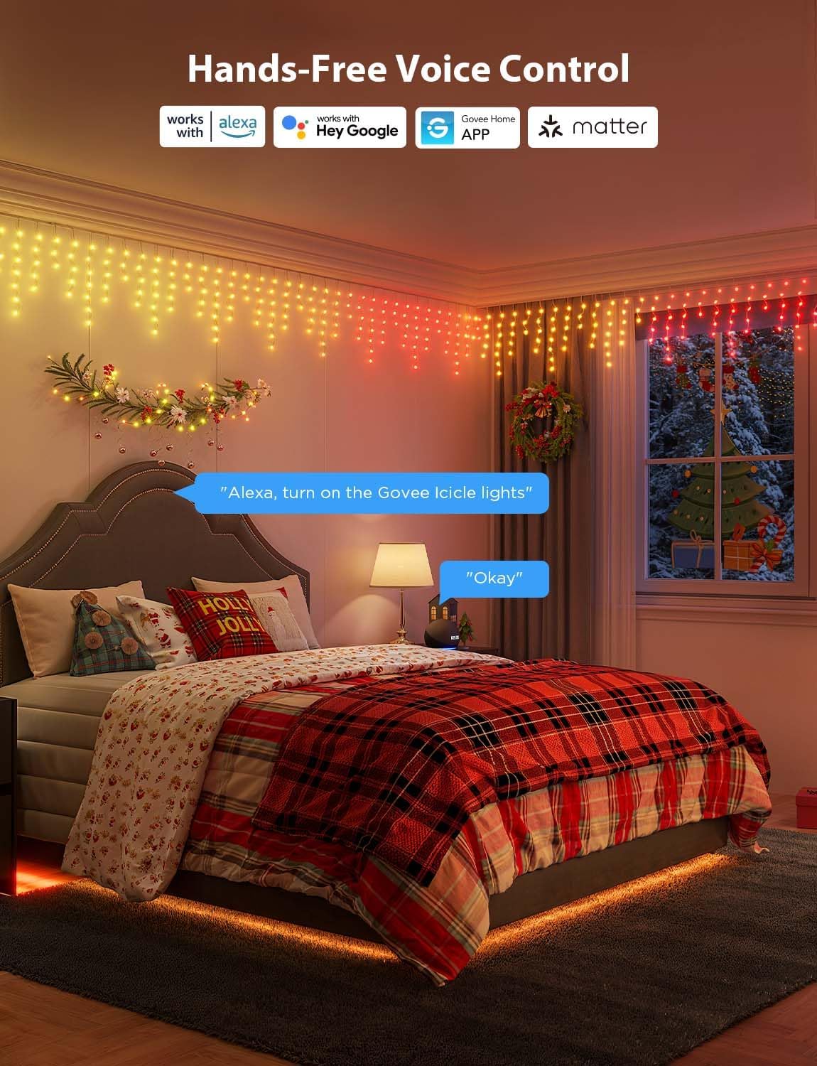 Govee Smart LED rampouchy RGB 10m Matter