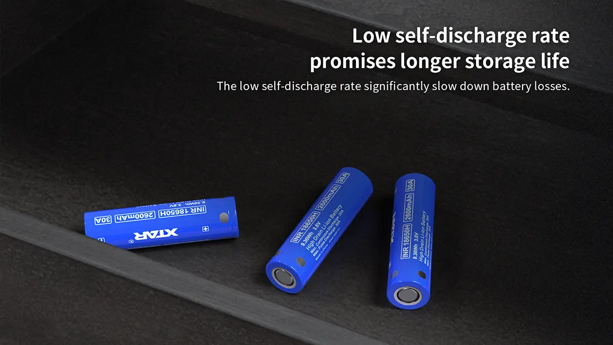 Baterie Li-ion 18650 Xtar 3.6V 2600mAh 35A INR