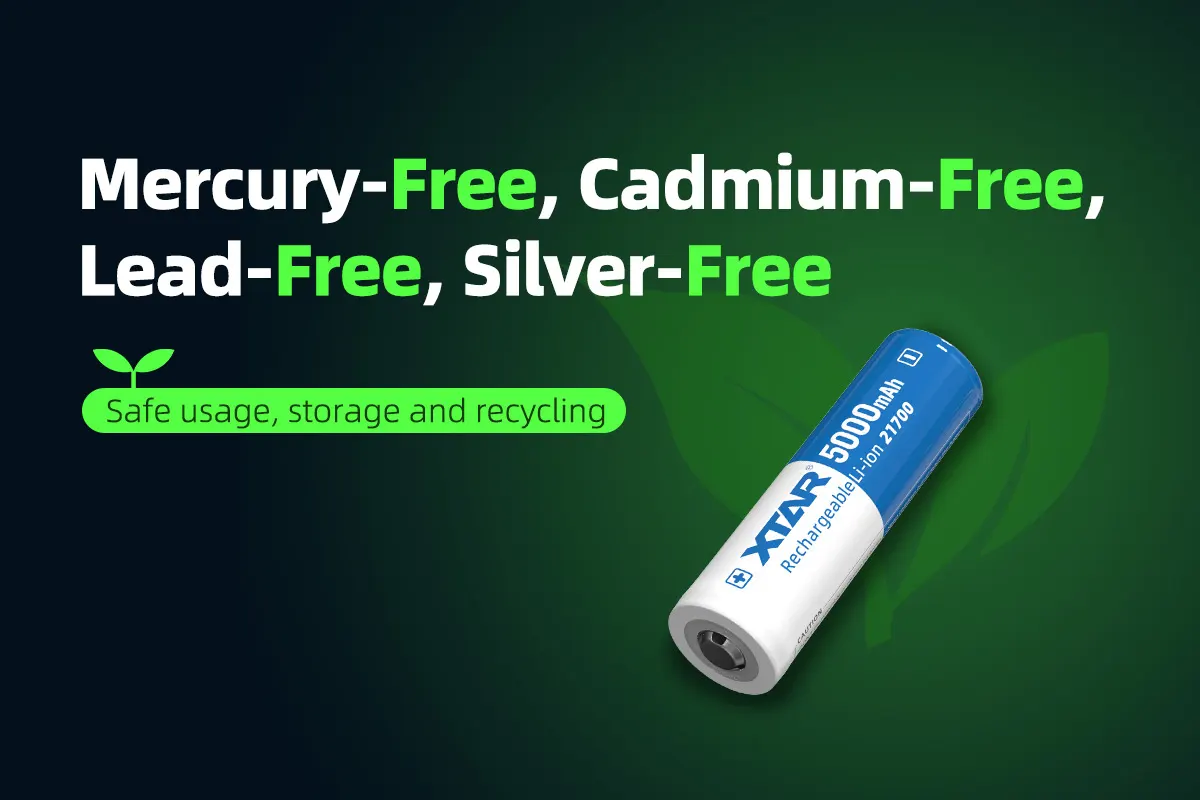 Baterie Li-ion 21700HP Xtar 3.6V 5000mAh 25A