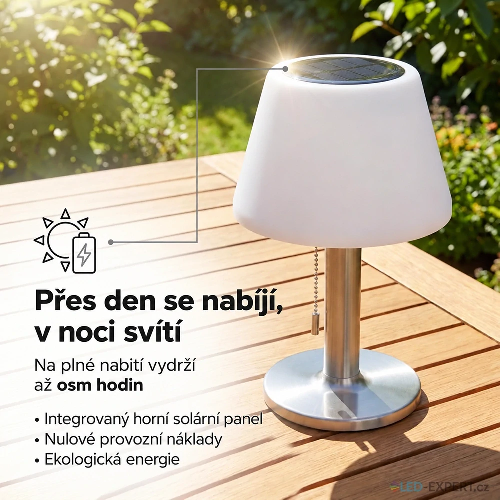 Modee solární stolní lampa TL001