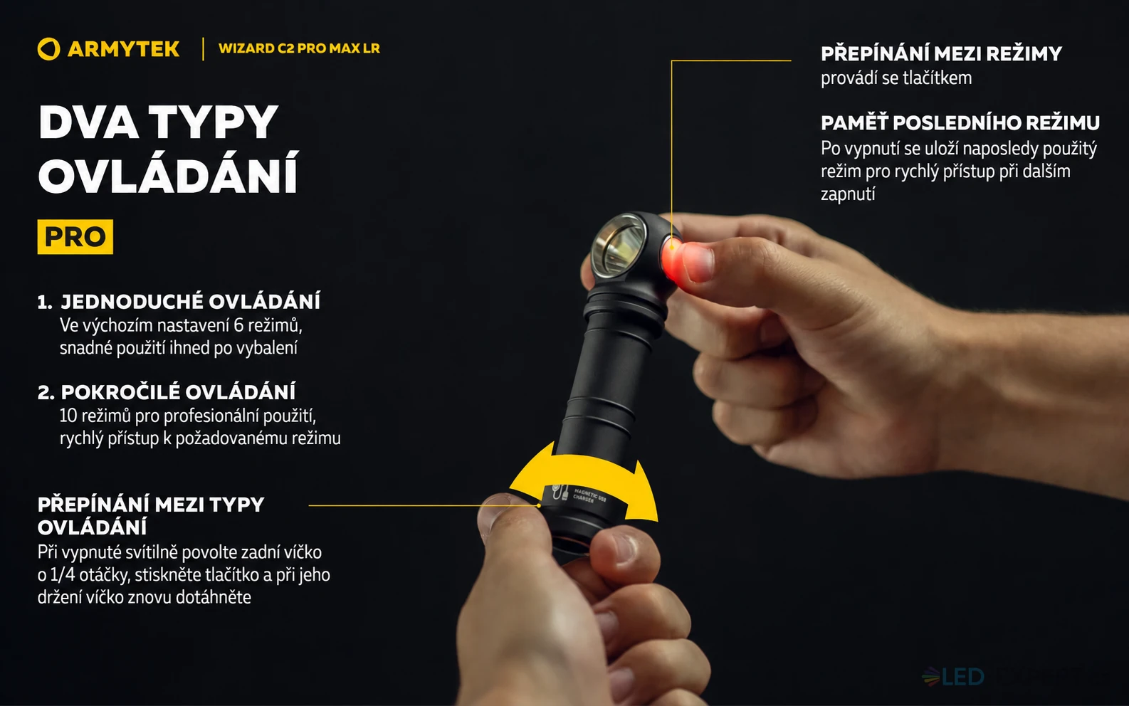 Armytek Wizard C2 PRO Max LR White