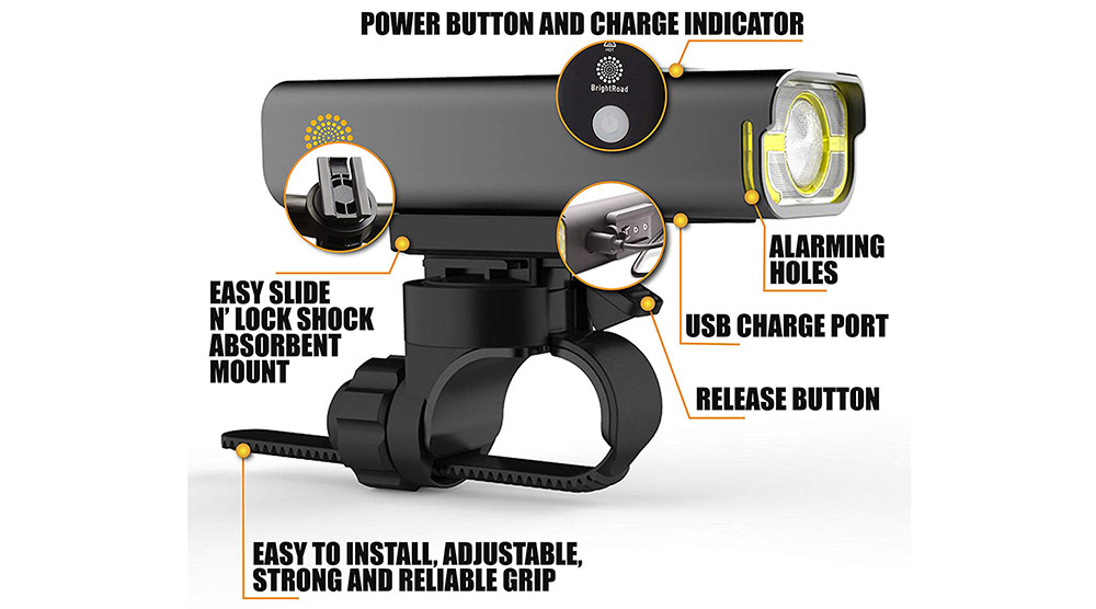 Gaciron V9C-400 USB 400lm cyklosvítilna dobíjecí