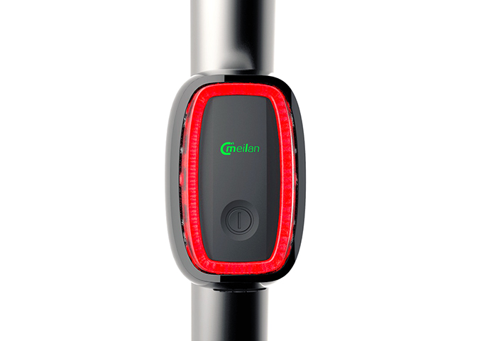 Meilan X6 inteligentní zadní světlo na kolo (Black)