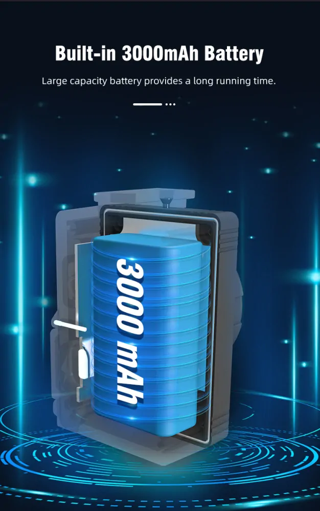 Gaciron Mars 800 přední černá