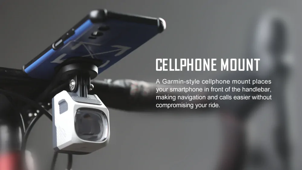 Magicshine MJ-6536 MAA AERO předsazený držák pro Garmin a GoPro