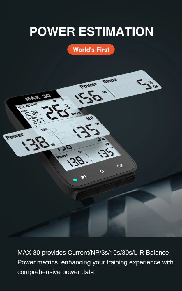 Shanren MAX 30 Smart GPS Bike Computer