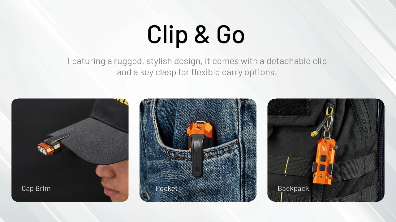 Nitecore TIP3 oranžová