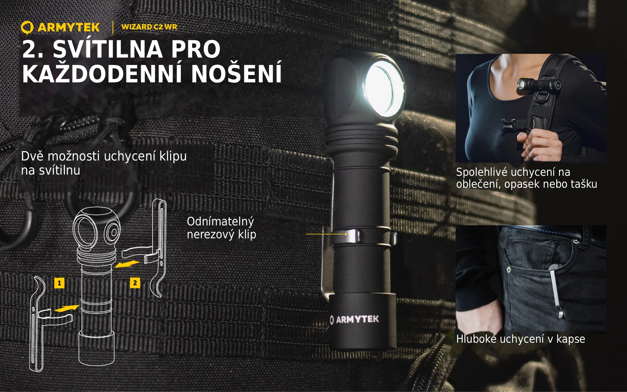 Armytek Wizard C2 WR White