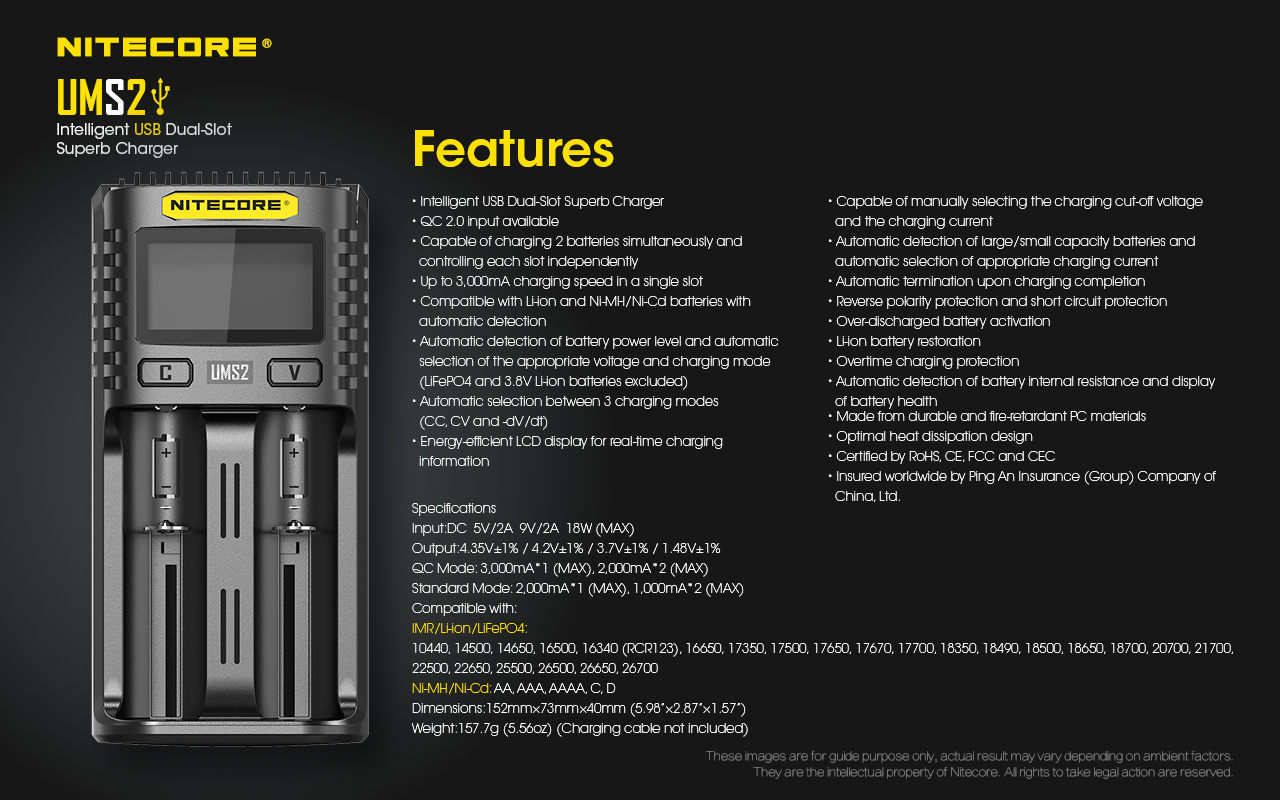 Nitecore UMS2