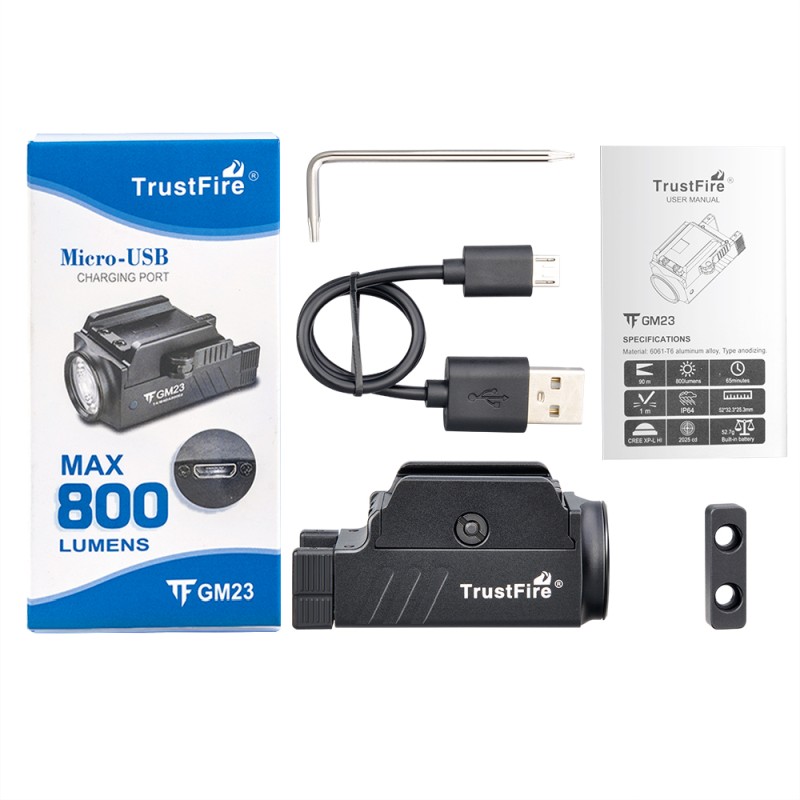 Trustfire GM23 svítilna na zbraň