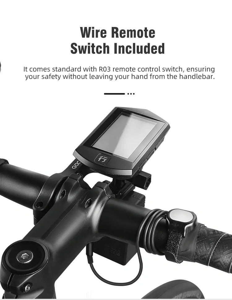 Gaciron Mars 800 přední černá