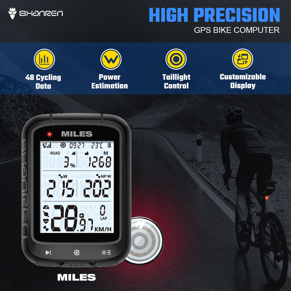 Shanren Miles Smart GPS Bike Computer