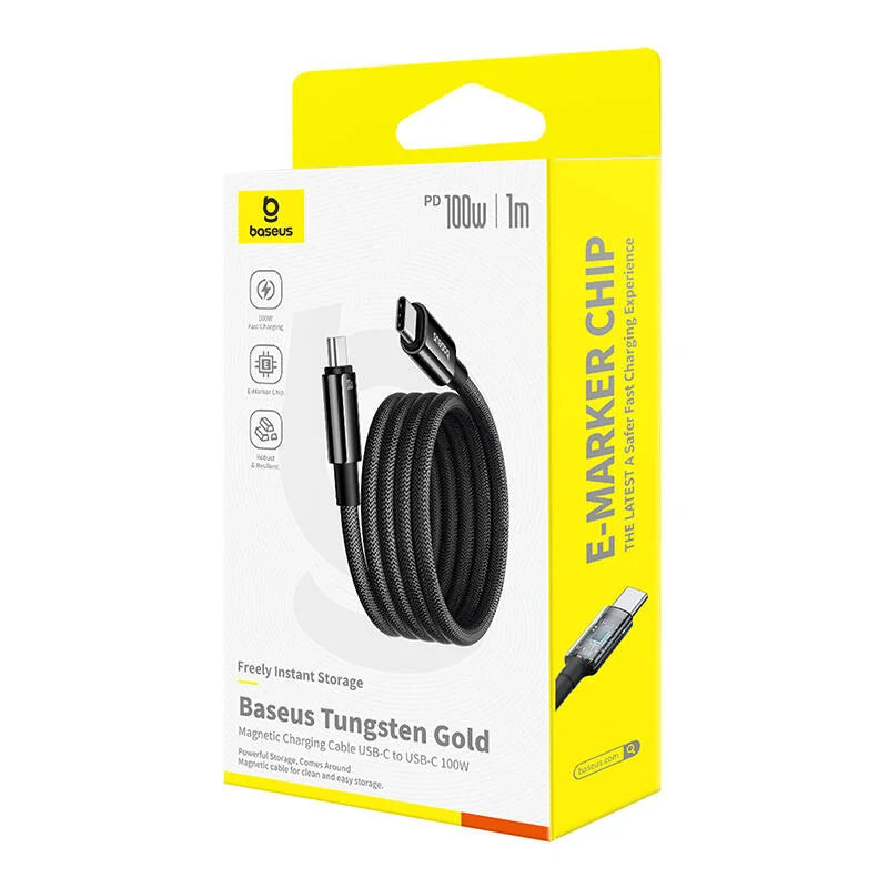 Kabel BASEUS USB-C / 1M / 5A / 100W CAWJ020001
