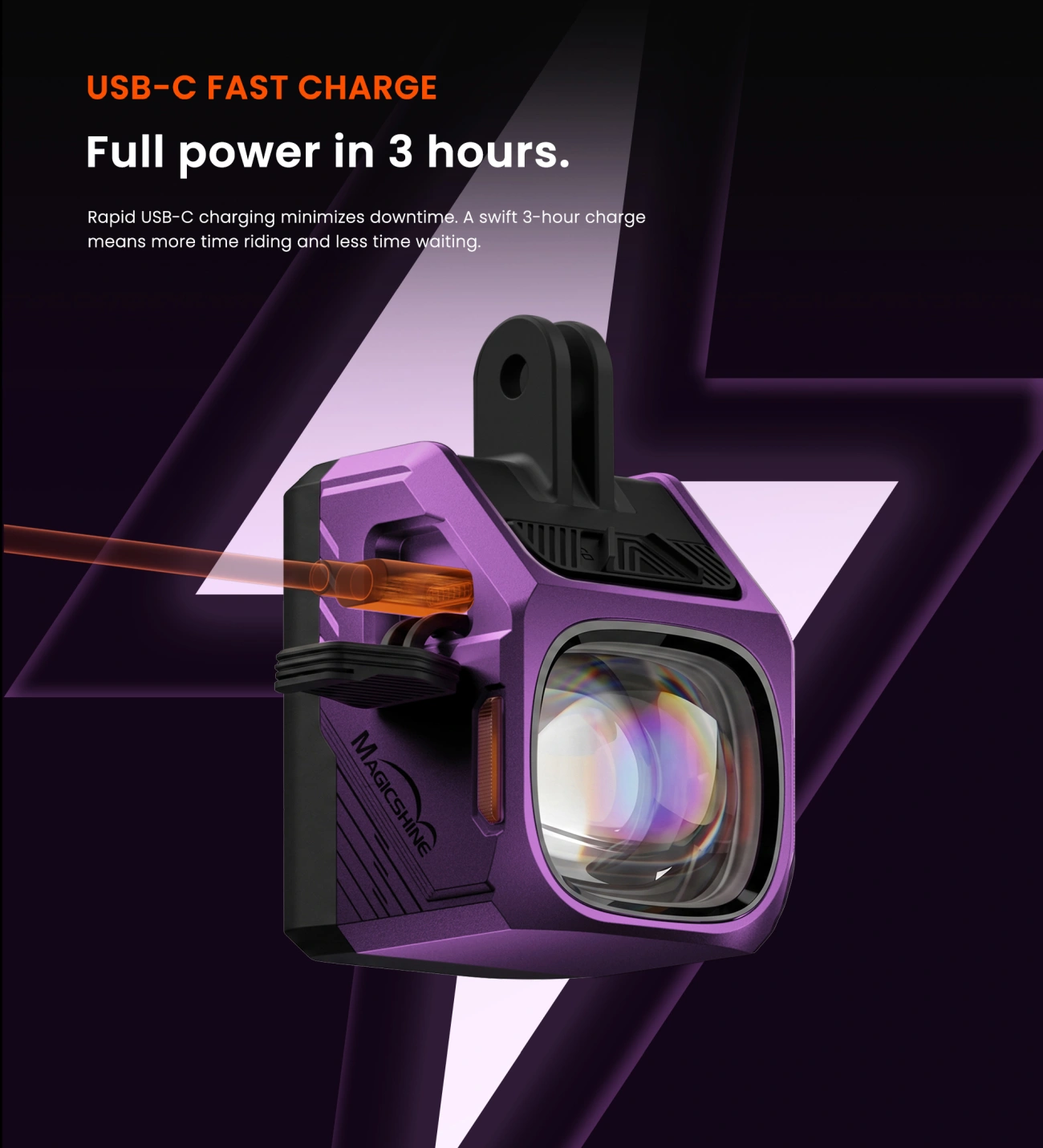 Magicshine EVO 1700 UT Purple