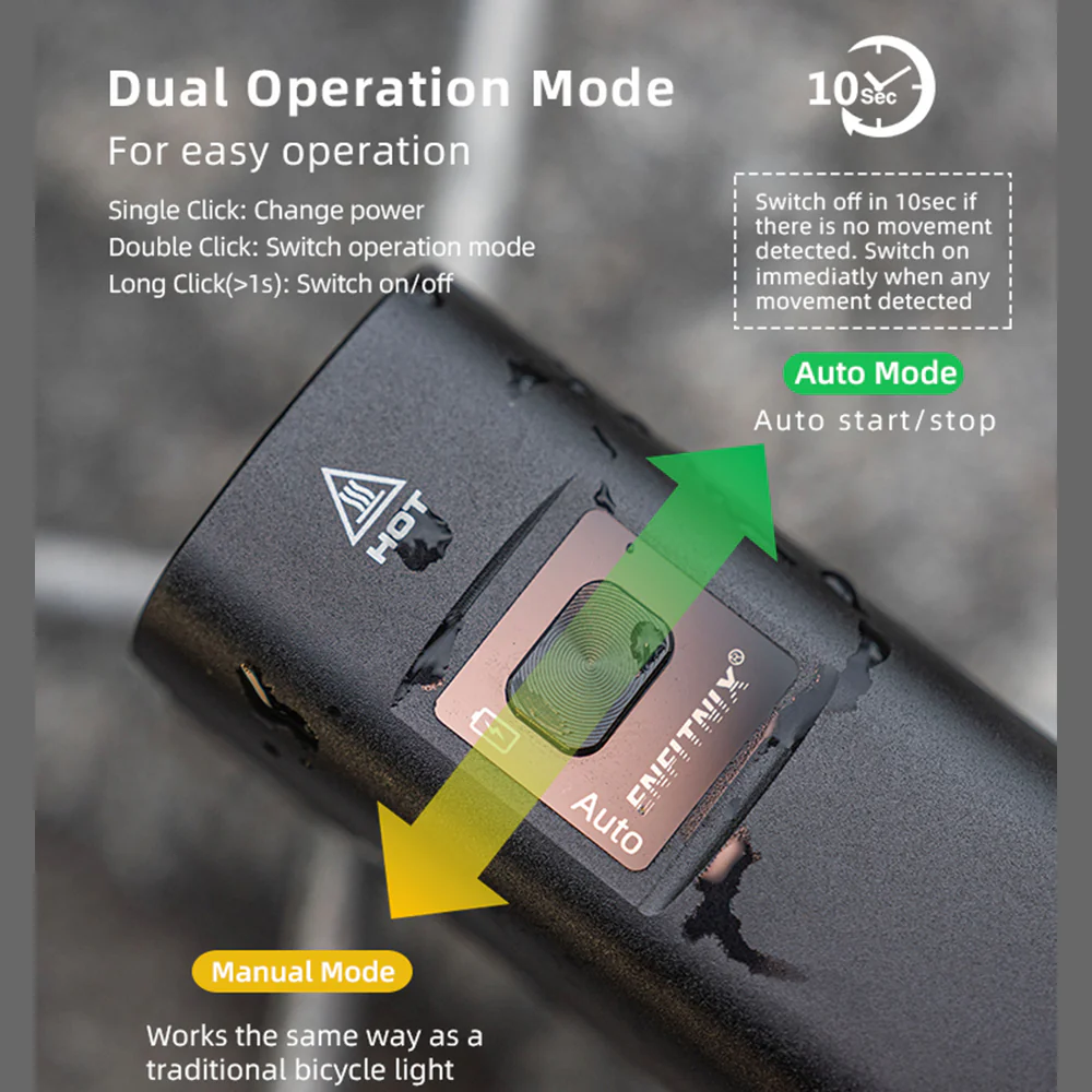 Enfitnix Navi1200 přední černá