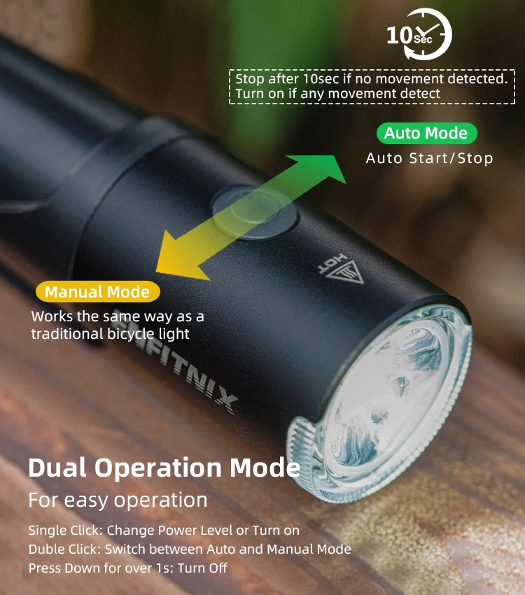 Enfitnix Navi800Y přední černá