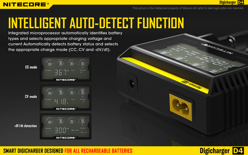 Nitecore Digicharger D4