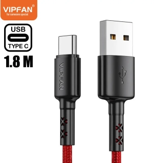 Kabel Vipfan X02 USB-C 3A 1.8M