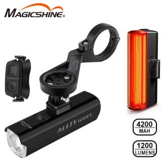 Magicshine ALLTY 1200U + Seemee 50 sada přední a zadní černá 