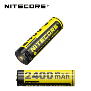 Nitecore AA 1.5V 2400mAh (NH2400) Li-Ion baterie 1 kus