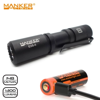 Manker E05 II černá