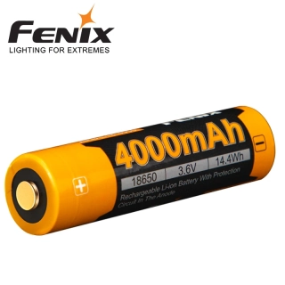 Baterie Li-ion 18650 Fenix 3.6V 4000mAh