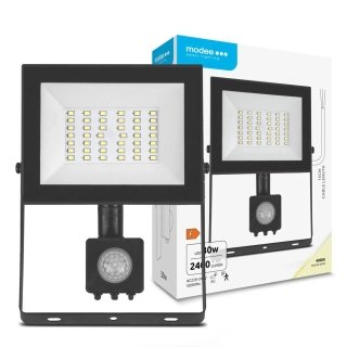 LED reflektor Modee 30W 4000K PIR