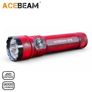 Acebeam E75 Black Red Limitovaná Edice