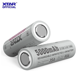 Baterie Li-ion 21700 Xtar 3.6V 5000mAh 10A RAW