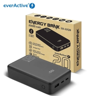 Powerbanka EverActive Energy Bank EB-22QB 20W 20000mAh