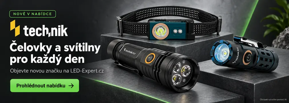 Svítilny Technik nově v nabídce